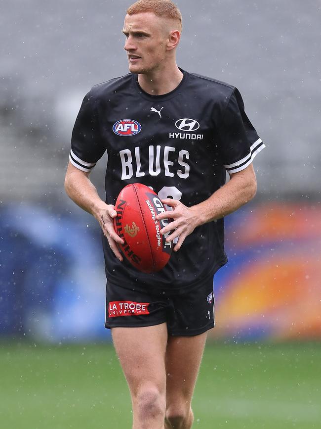 Matt Cottrell scored 61 in an impressive second outing for Carlton.