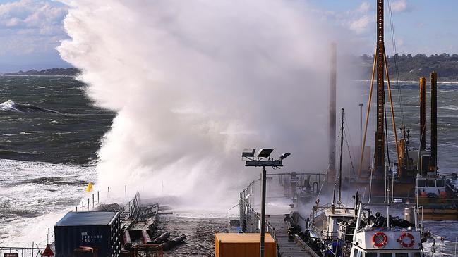 Prepare for scenes like this near the water. Picture: Michael Dodge/Getty