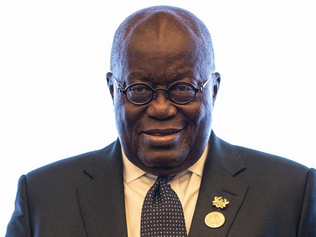 President of Ghana Nana Akufo-Addo is deciding his country’s fate. Picture: Amanuel Sileshi / AFP