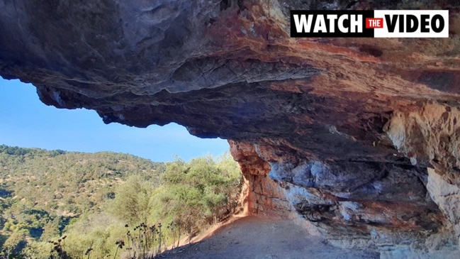 Secret cave revealed at White Rock Quarry, Horsnell Gully