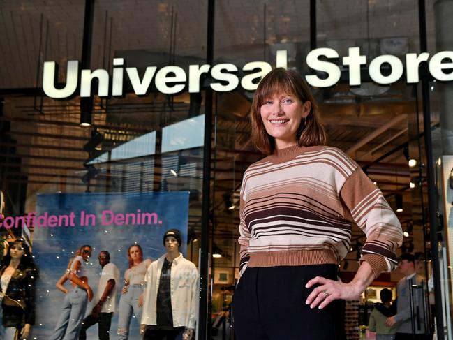 ### Embargoed for The Australian #### BRISBANE, AUSTRALIA - NewsWire Photos MAY 13, 2022: Universal Store CEO Alice Barbery in her store in Chermside. Picture: NCA NewsWire / John Gass