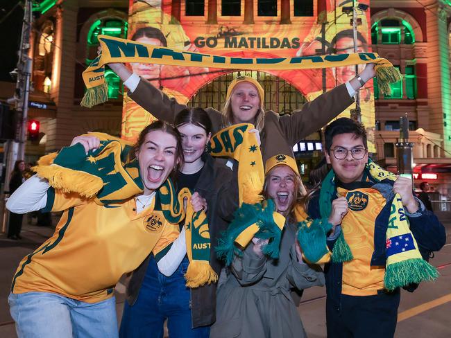 The Matildas have captured the hearts of fans everywhere. Picture: Ian Currie