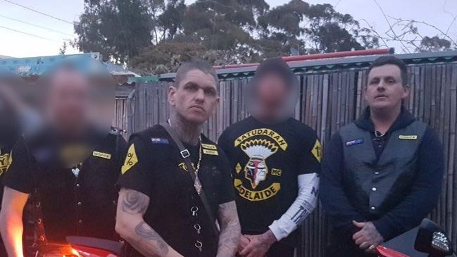 David Michael Evans (right) is accused of committing an underworld standover job on behalf of Sharon Stott. Picture: Facebook/Supplied