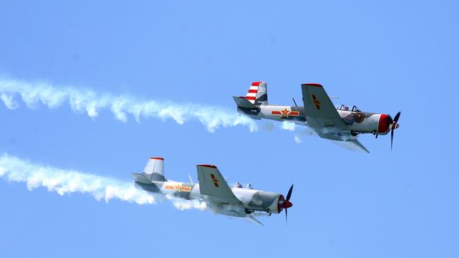 Mustang Pacific Airshow day 3. 20 August 2023 Surfers Paradise Picture by Richard Gosling