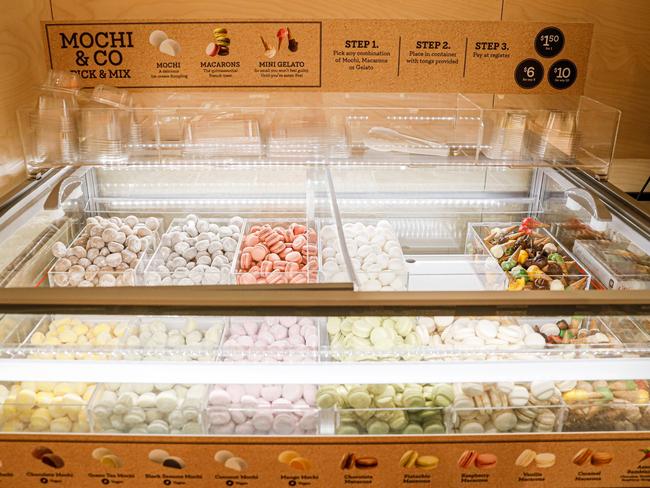 A Japanese mochi bar could be one the new features at the Coles Local in Newport. Picture Supplied.