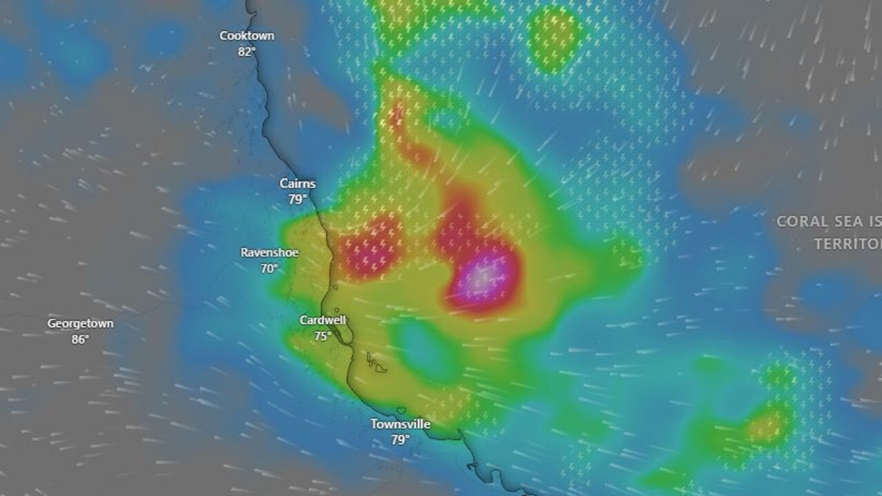 120mm+: Huge rainfall totals as weather warning issued for NQ