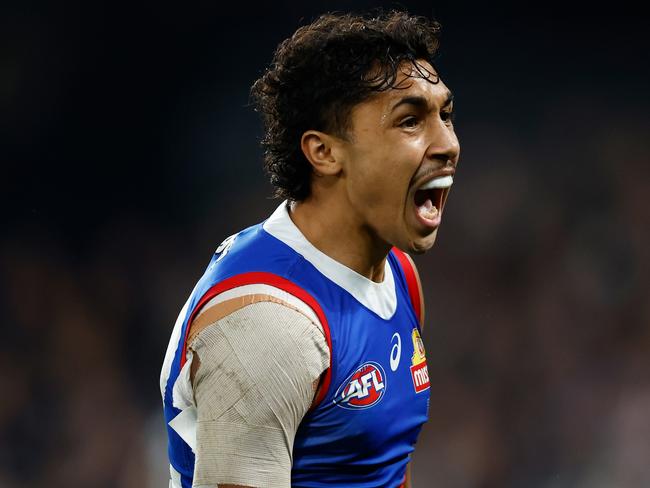 Arthur Jones sparked the Bulldogs’ final quarter surge. Picture: Michael Willson/AFL Photos via Getty Images