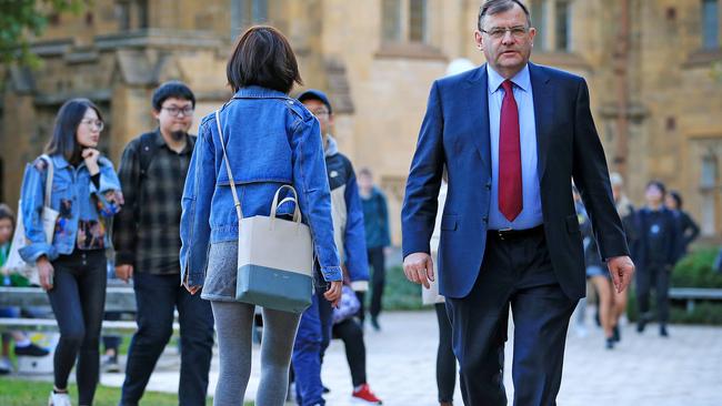 Vice-Chancellor of Melbourne University Duncan Maskell. Picture: Mark Stewart