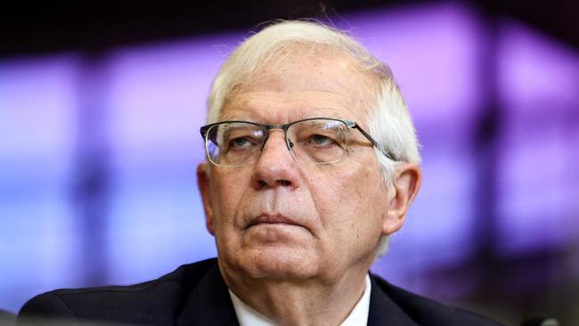 European Union foreign policy chief Josep Borrell wants a ban on Russian fossil fuels. Picture: AFP