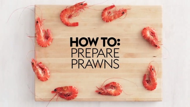 How to prepare prawns