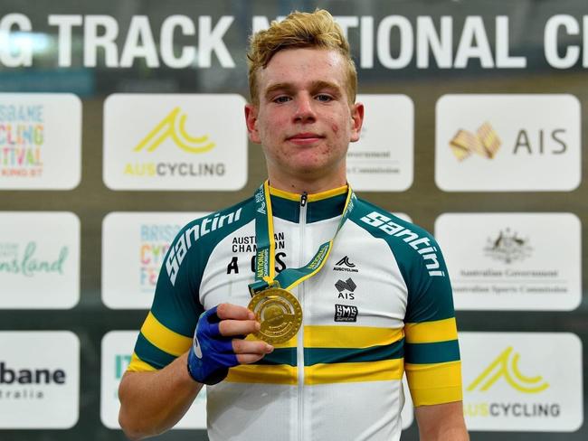 Launceston cyclist Sam McKee is preparing to race in two major events overseas. Picture: Andrew Trovas