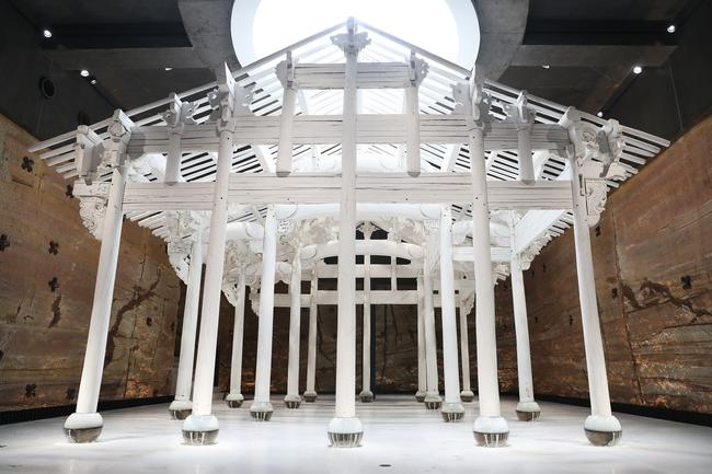 Ai Weiwei’s White House 2015. Opening of Siloam a vast new subterranean excavation. Picture: NIKKI DAVIS-JONES