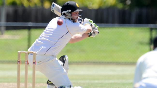 Monash Tigers captain Dom Matarazzo. Picture: Andrew Henshaw