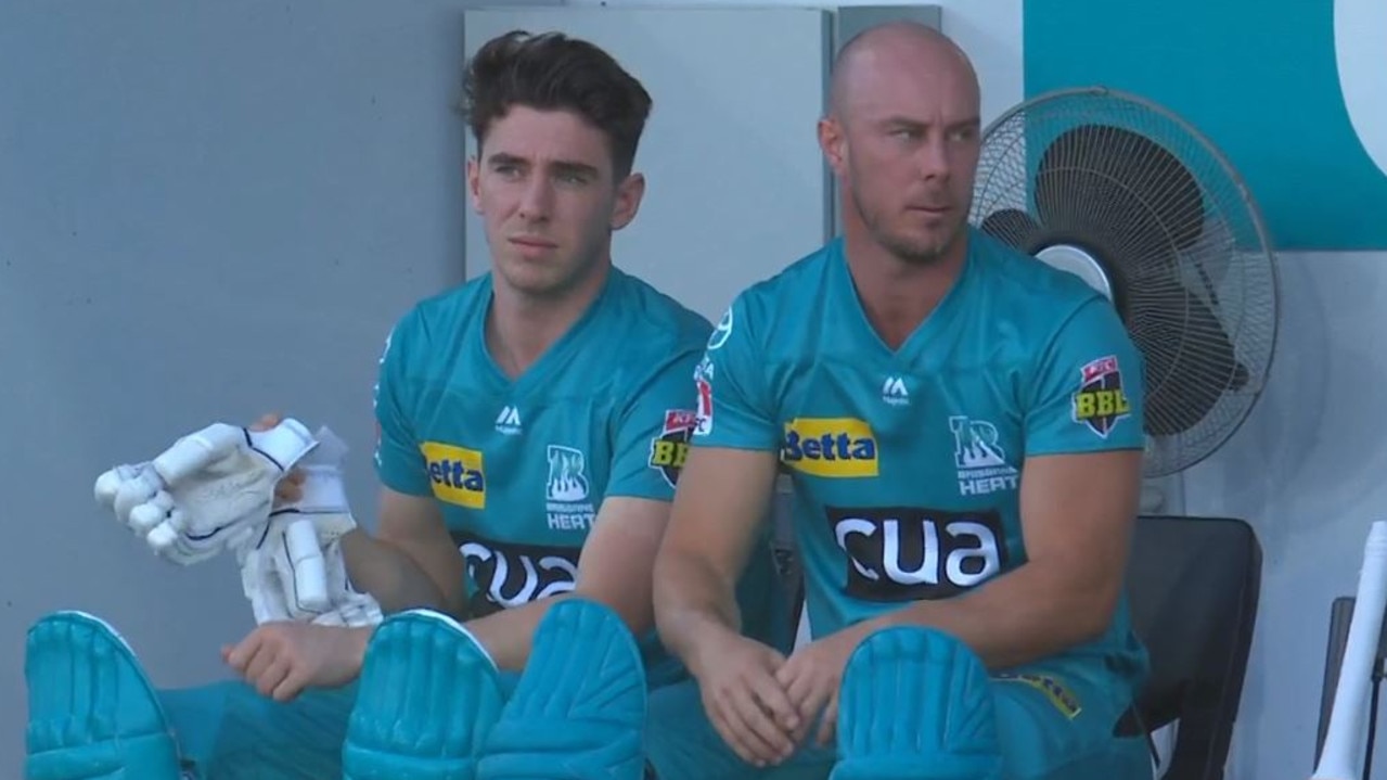 Chris Lynn and Dan Lawrence were in the naughty corner.