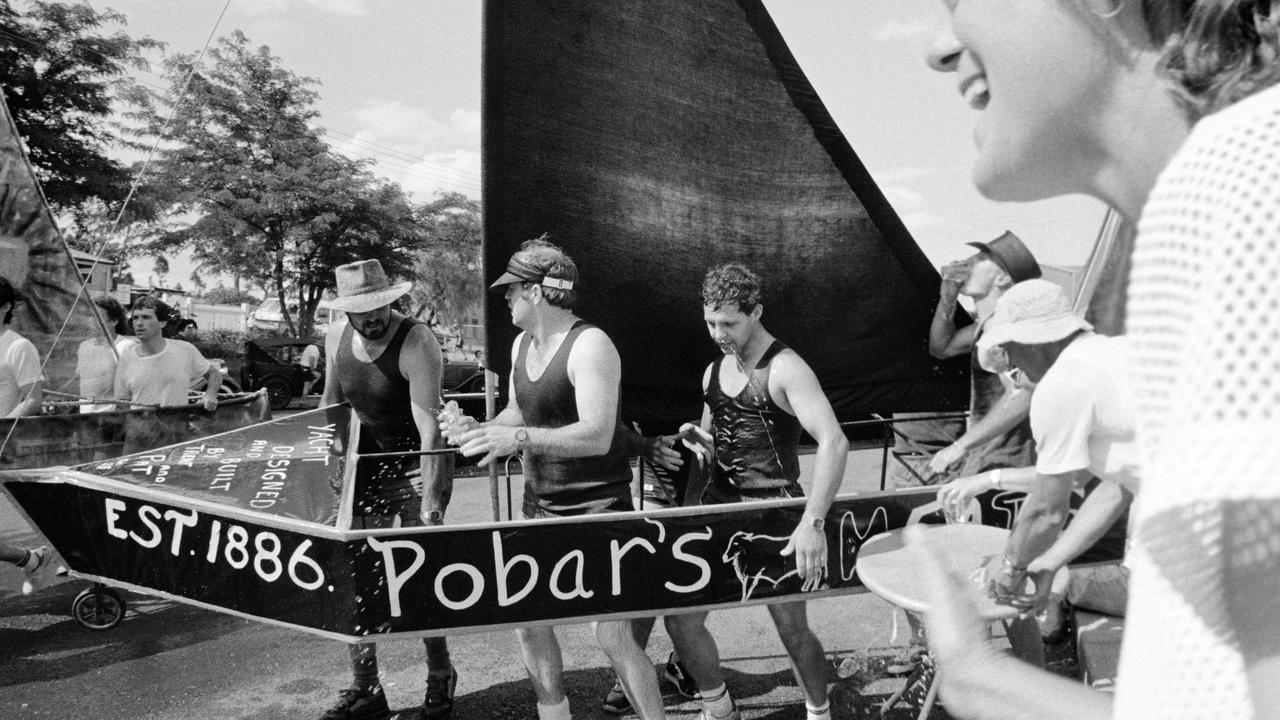 A collection of Graham Burstow's photography in Toowoomba during the 1970s and 1980s. The Drayton Regatta.