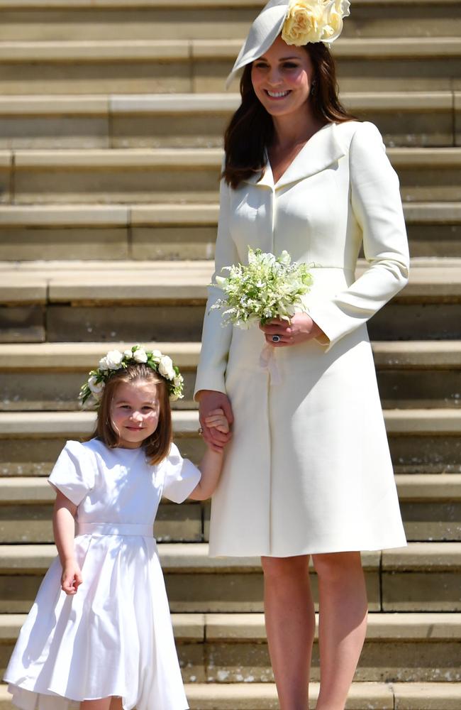 The argument was about the fit of Charlotte’s bridesmaid dress. Picture: Ben Stansall/AFP