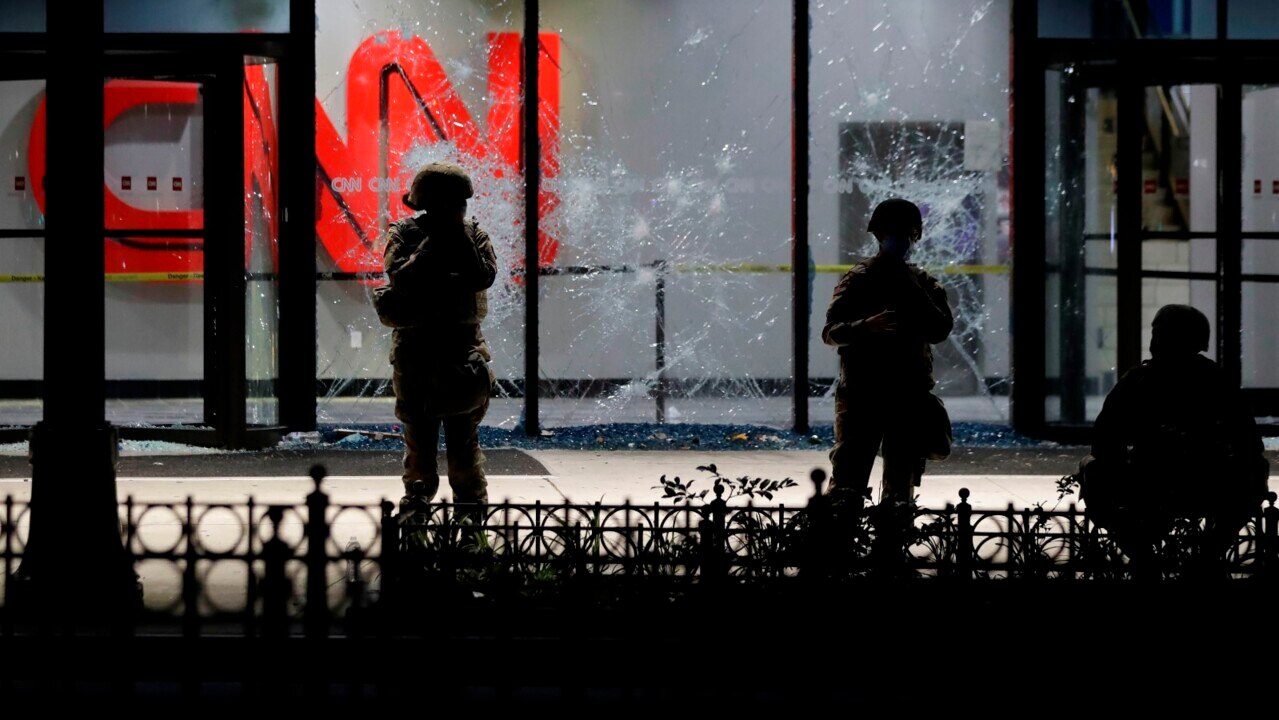 Atlanta raceriots target CNN Headquarters The Courier Mail