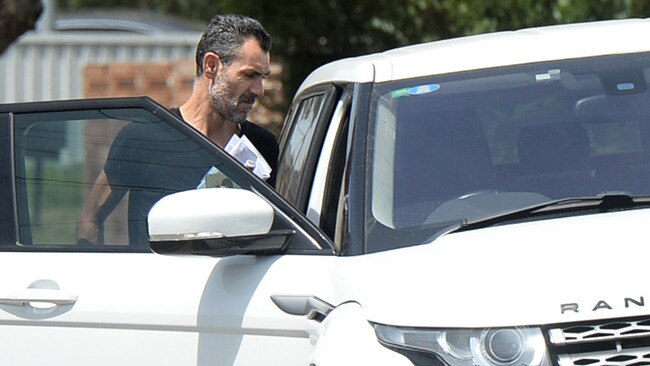 Alleged syndicate ringleader Mohammad Hussein Lawabnih at his Bass Hill home. Photo Jeremy Piper