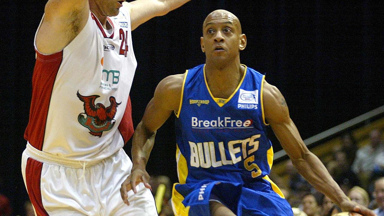 Rucker in action for the Bullets in 2006. Picture: Adam Smith