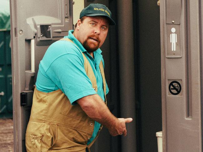 Shane is most known for his role as Kenny in the movie of the same title where he delivers portaloos. Picture: Supplied