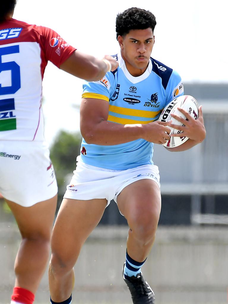 Norths Devils v Redcliffe Dolphins in Meninga Cup Sunday March 27, 2022. Picture, John Gass