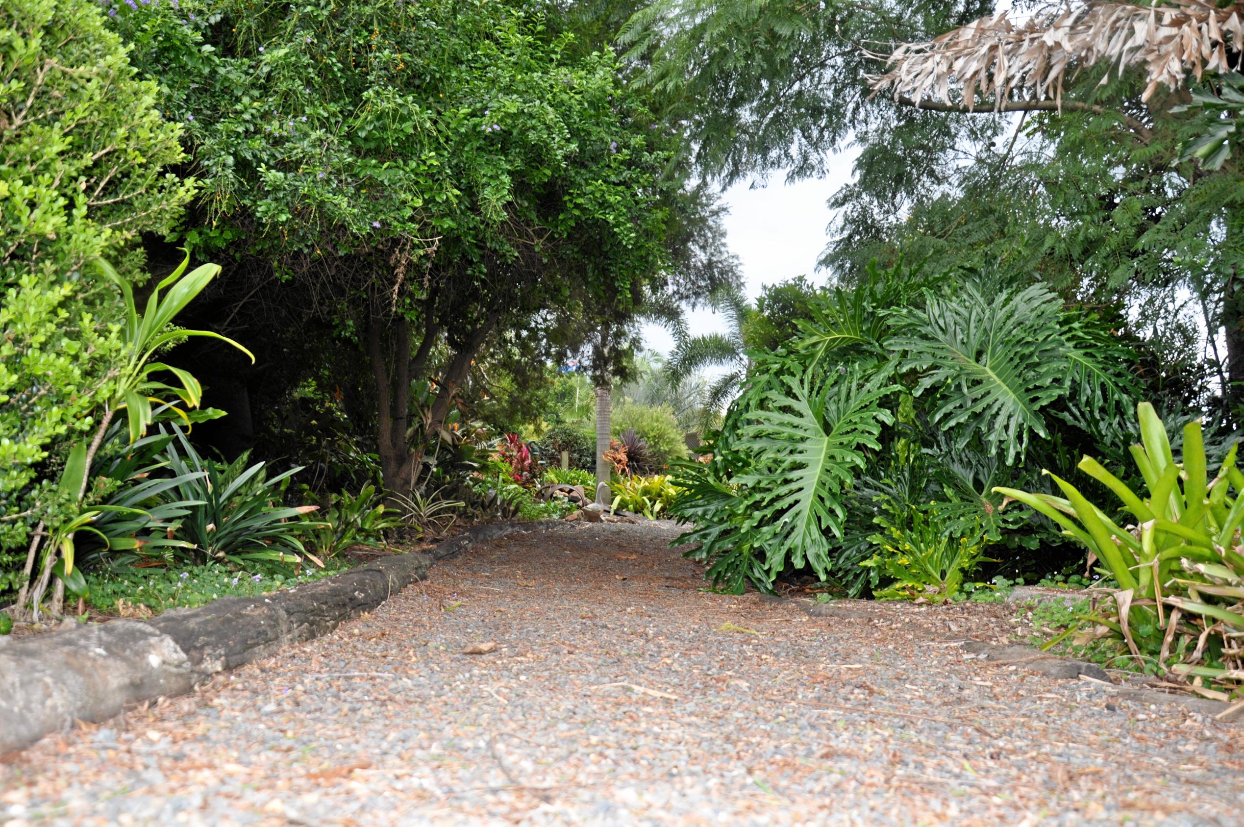 Monto Garden Club visits Roy and Bev Marbach's property. Picture: Mackenzie Colahan