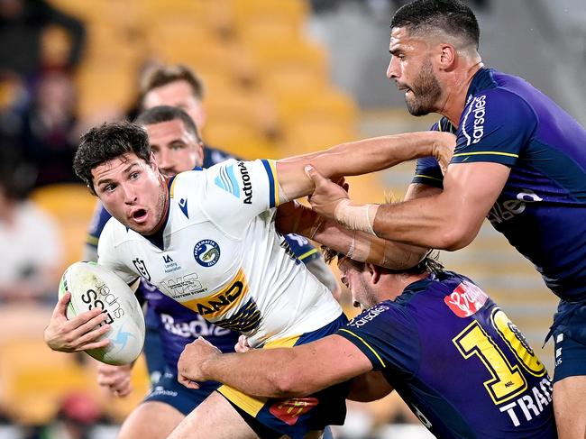 The Eels have returned to the top four. (Photo by Bradley Kanaris/Getty Images)