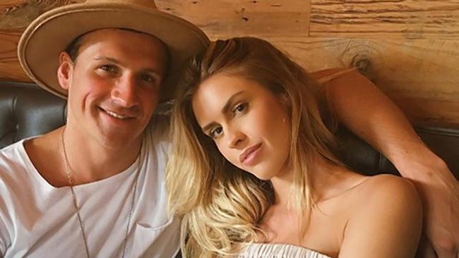 US swimming star Ryan Lochte and former Playboy Playmate Kayla Rae Reid met on dating app Tinder. Photo: Kayla Rae Reid