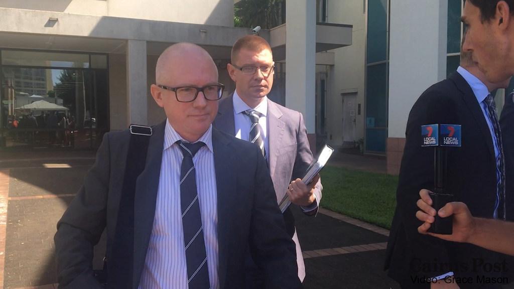 Police and prosecutors leave court after extradition hearing