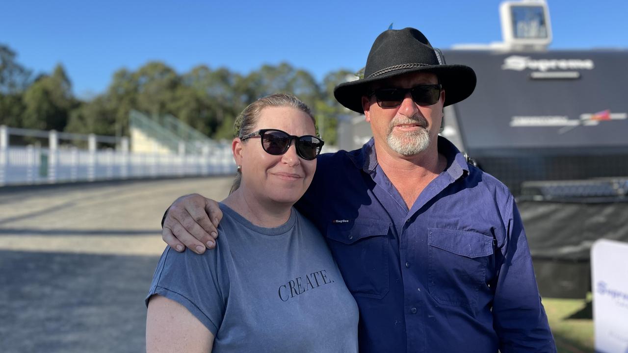 Felicity James, left, and Darrel James, right. Picture: Asa Andersen.