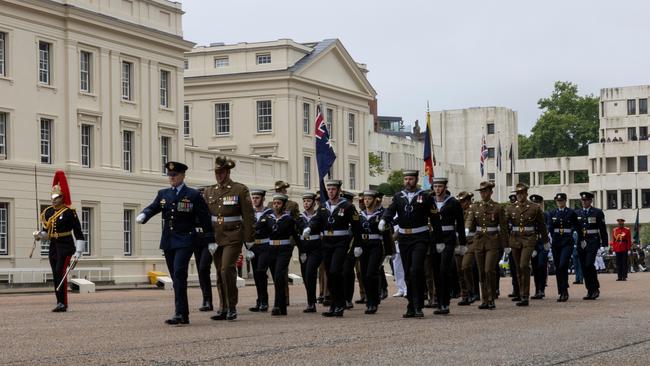 Australia’s Federation Guard will play an important role in the ceremony. Picture: Supplied/Department of Defence.