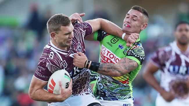 Tom Trbojevic has been cleared to play on Friday night after getting the green light from the NRL. Picture: Mark Metcalfe/Getty Images