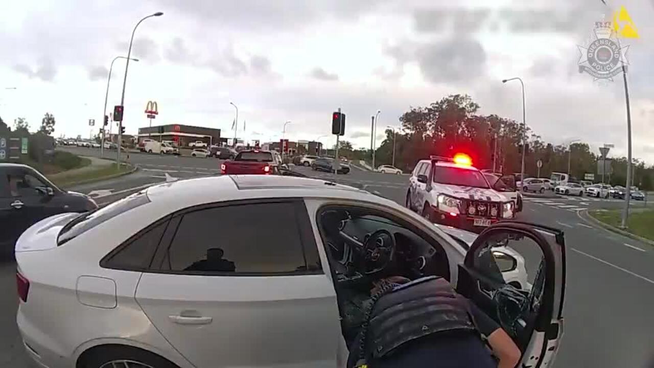 Dramatic arrest on the Gold Coast