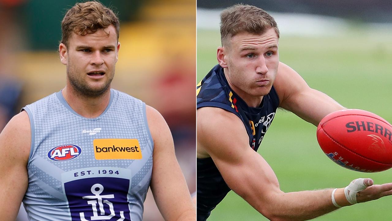 Sean Darcy and Rory Laird are under fitness clouds.