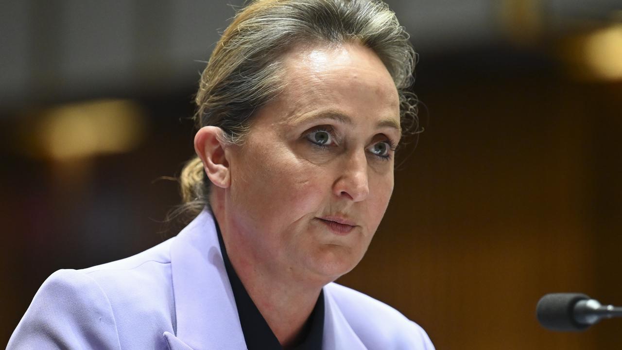 Qantas CEO Vanessa Hudson is working to repair the airline’s reputation after a rough year. Picture: NCA NewsWire / Martin Ollman