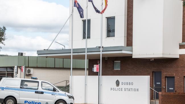 Brett Jones assaulted a police officer at Dubbo Police Station. Picture: Jedd Manning