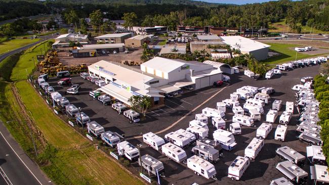 Green RV started in Gympie and now has outlets in multiple locations across Australia including the Sunshine Coast.