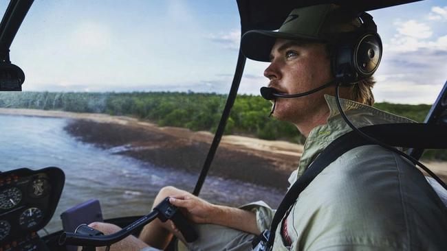 Pilot Sebastian Robinson was critically injured in the fatal chopper crash.