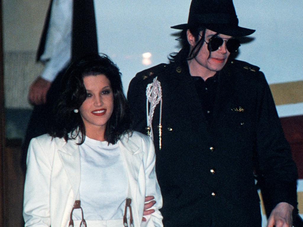 Lisa Marie was married to Michael Jackson. Picture: AFP