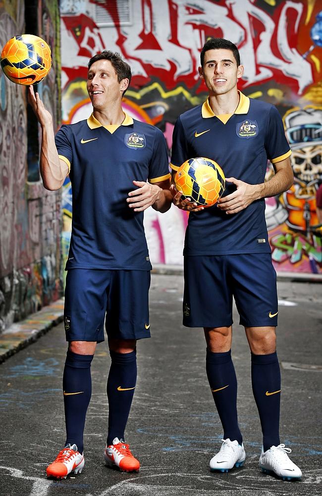 Australia Soccer Jersey  Australia 2014 World Cup Away Jersey