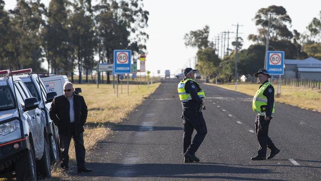 Three people killed in multi-car crash on Dalby-Jandowae Rd, Monday, June 17, 2024. Picture: Kevin Farmer