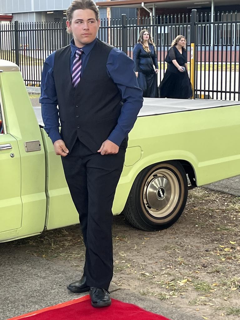 The students of Maryborough State High School celebrate their formal.