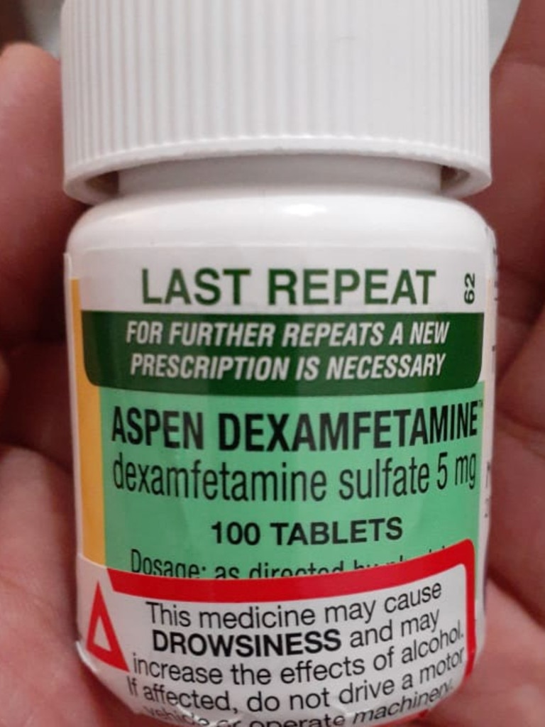 The pills are used to treat ADHD. Picture: Supplied