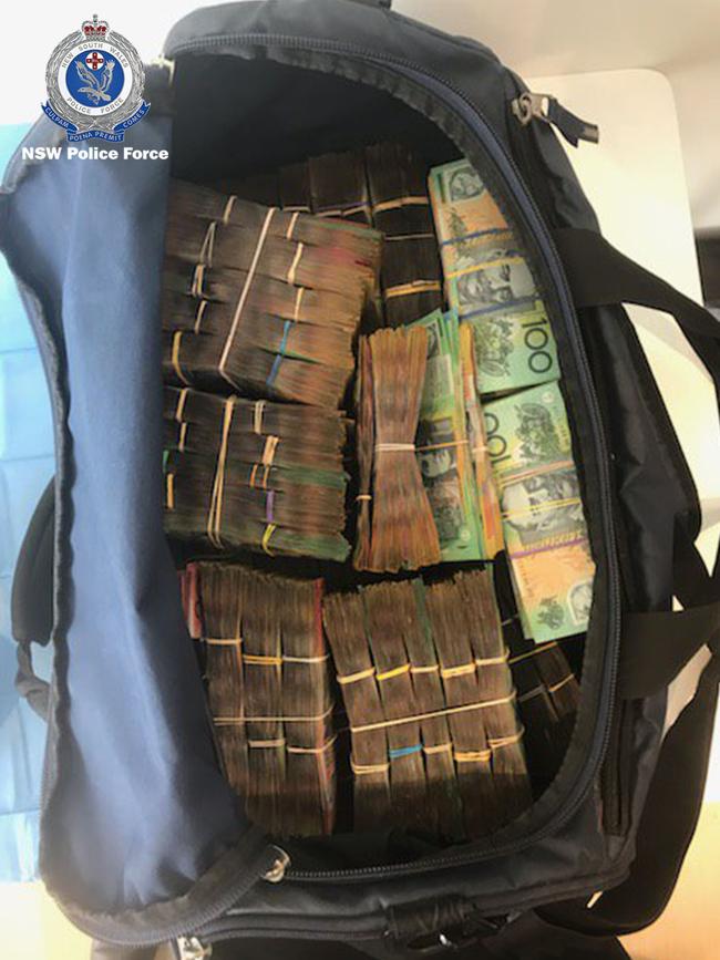 Drugs, firearms and cash were seized. Picture: NSW Police