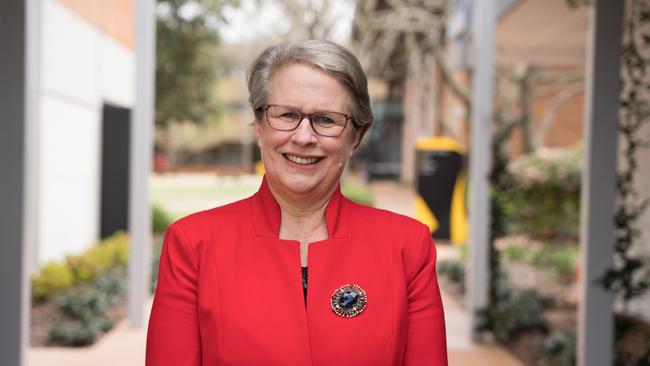 Professor Geraldine Mackenzie will retire early from her role as the University of Southern Queensland’s Vice Chancellor. Picture: Christine Schindler