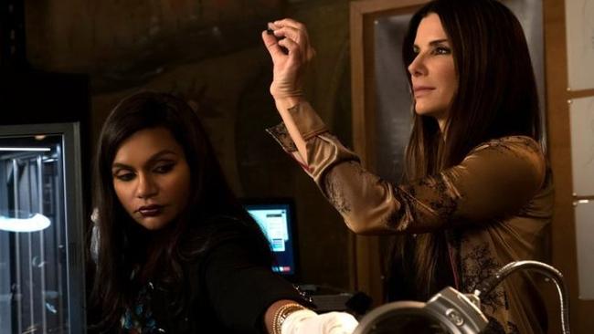 Kaling and Bullock in Ocean’s 8.