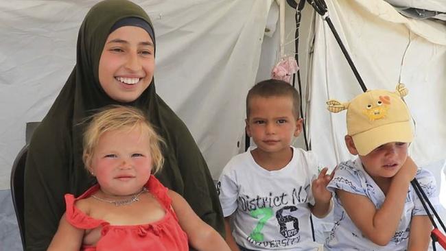 Shayma Assaad and her children are among those returning from Syria. Picture: ABC News