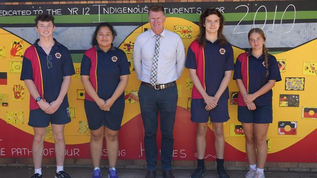 Warwick State High School's 2024 leadership team will be guided by  the best as Mr Will Curthoys takes on the permanent role of school principal.