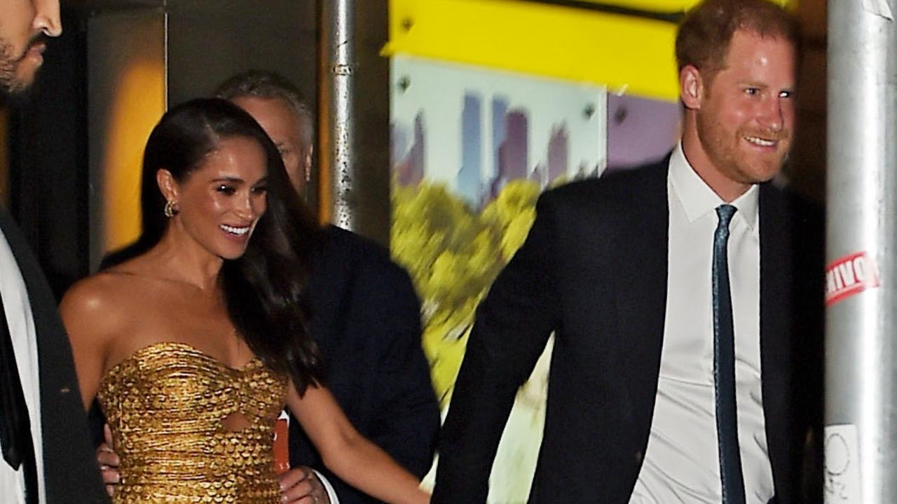 Meghan Markle, Duchess of Sussex and Prince Harry, Duke of Sussex are seen on May 16, 2023 in New York, New York. (Photo by MEGA/GC Images)