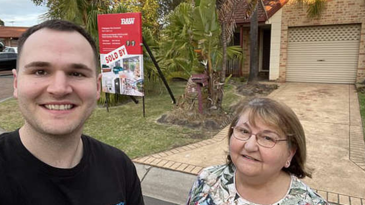 Mr Dilleen bought his mother a house a few blocks away from where he lives in Greenacre.